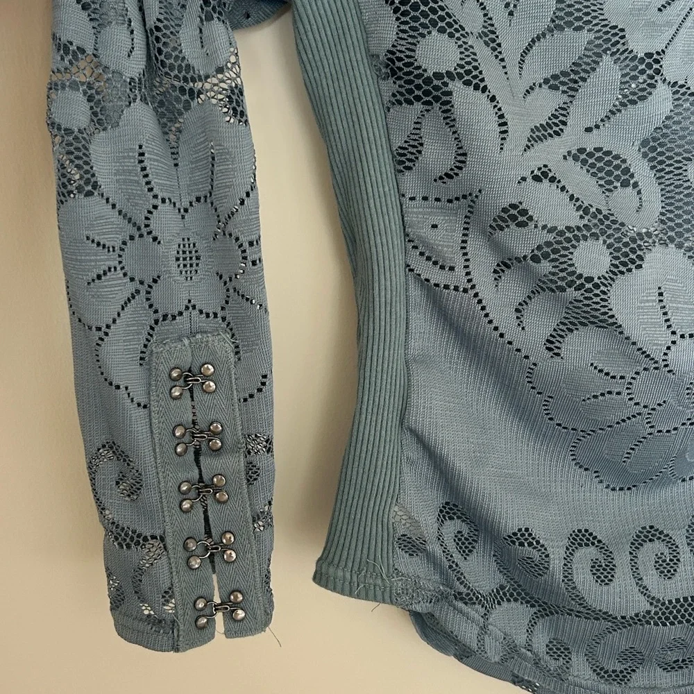 Free People Wild Roses Top - Picture 8 of 9